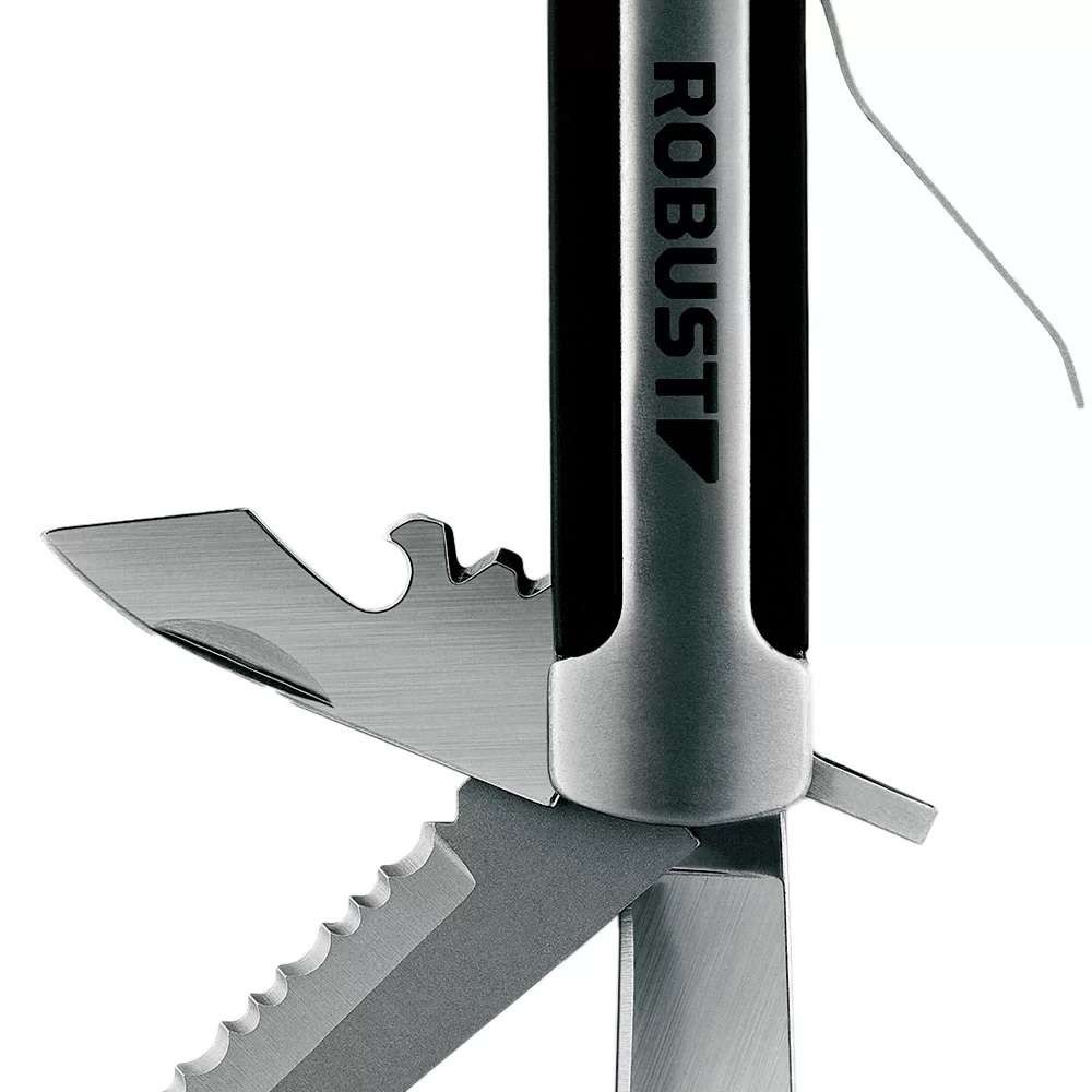 Canivete Multiuso de Aço Inox 20mm - ROBUST-3370154
