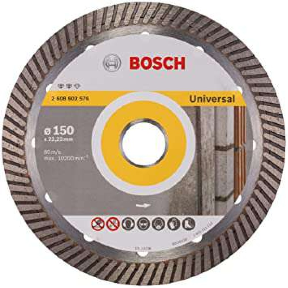 Disco diamantado turbo Bosch Expert for Universal multimaterial 150 x 22,23 x 2,2 x 12 mm
