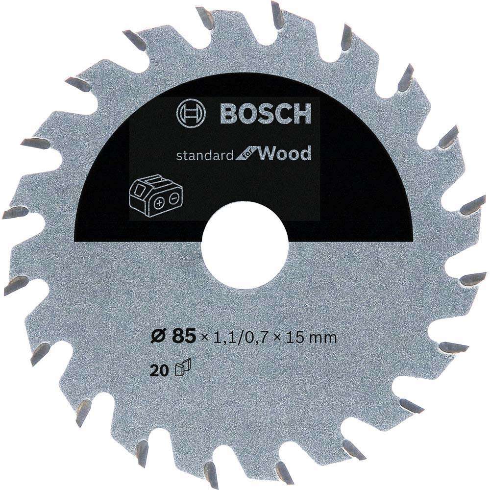 Disco serra Circular Bosch para madeira ø85x15mm 20D