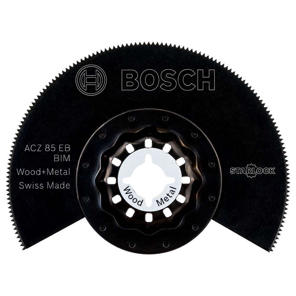 Lâmina de serra de segmentos Bosch para multicortadora BIM ACZ 85 EB Wood and Metal 85 mm blister com 1 peça