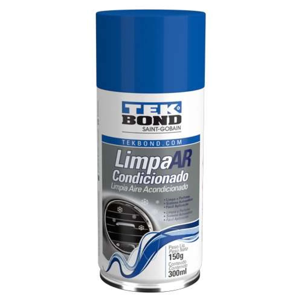 LIMPADOR DE AR CONDICIONADO 300ML TEK BOND