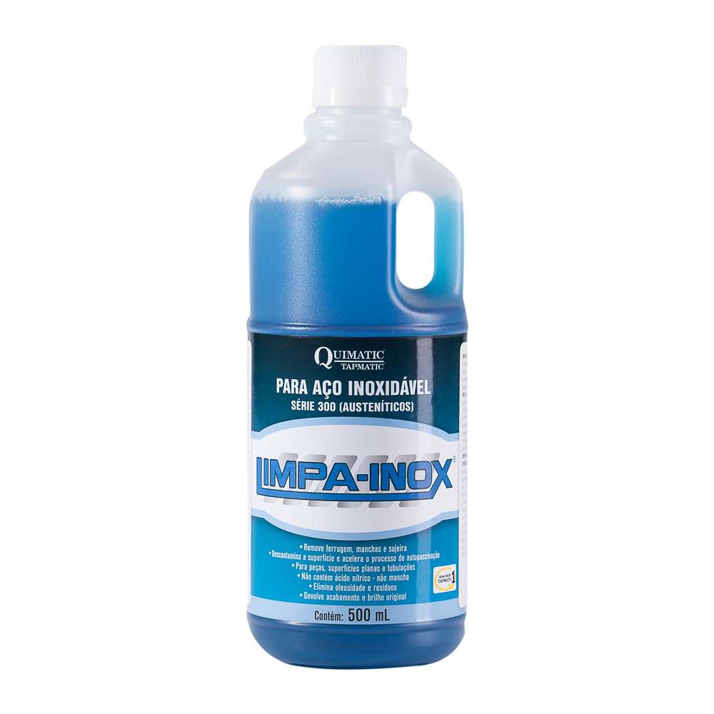 Limpa Inox Quimatic 500 mL Tapmatic
