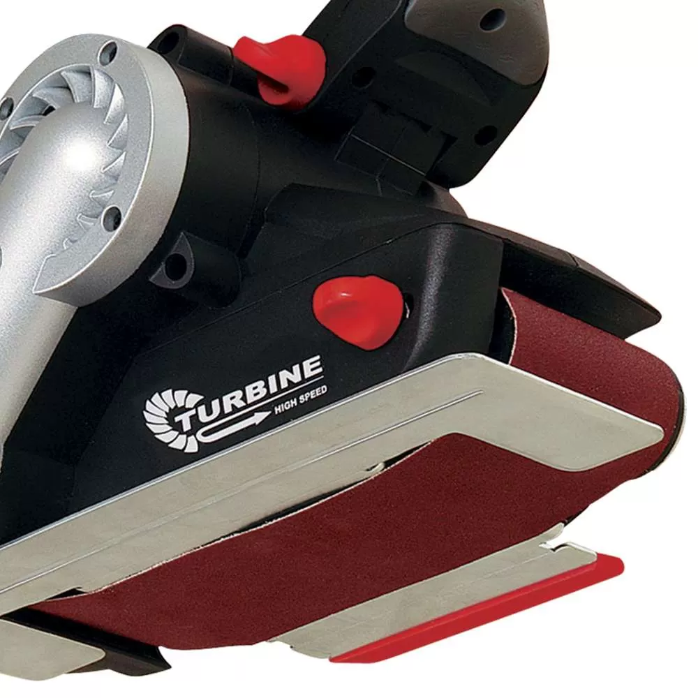 Lixadeira de Cinta Skil 7640 900W 220V, com 3 Lixas, Saco coletor de pó, 2 Grampos, Adaptador para coletor de pó em Maleta