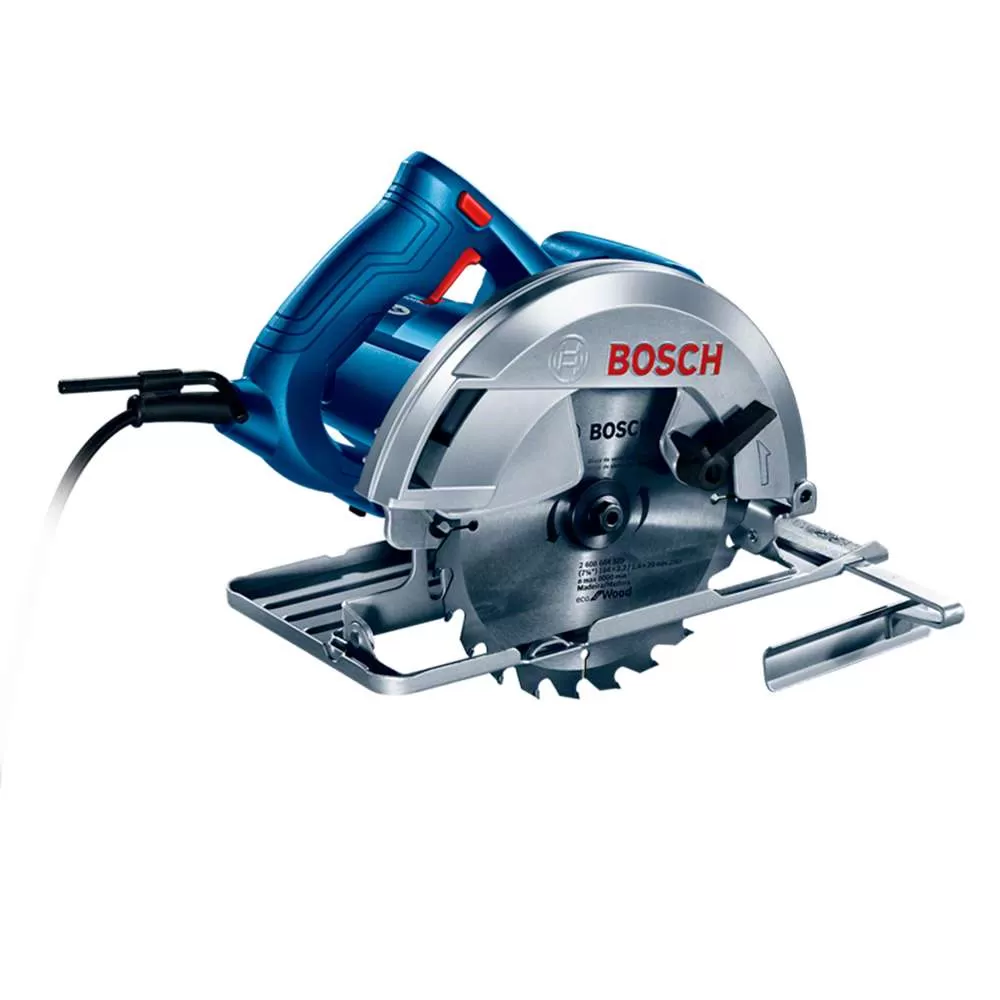 Serra Circular Bosch GKS 150 1500W 220V com 1 Disco de serra e Guia paralelo