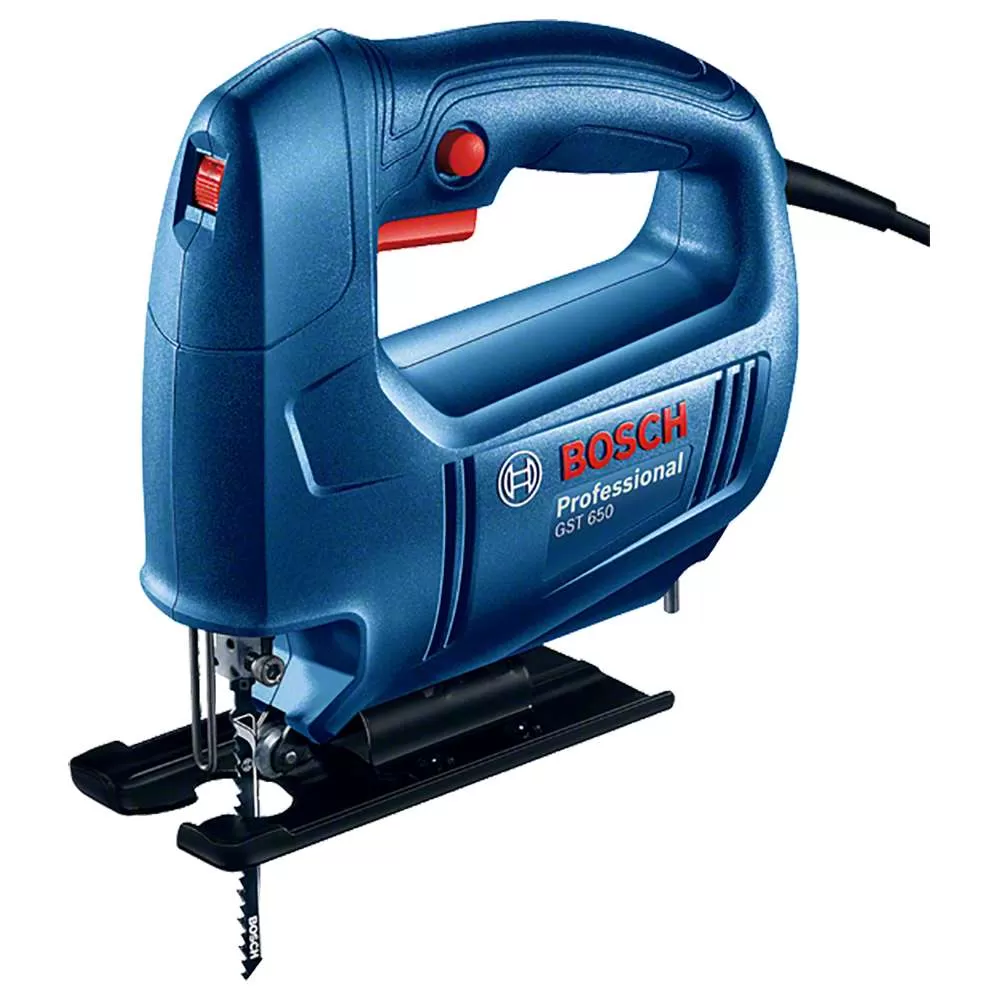 Serra Tico-Tico Bosch GST 650 450W 220V, com 1 Lâmina